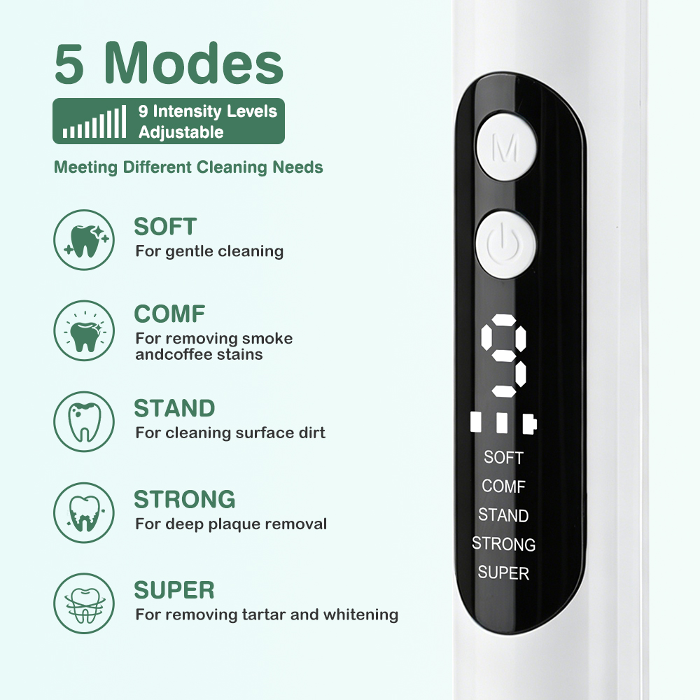 Electric Tooth Cleaner Ultraso - огляд і ціна Teeth Whitening Kit Professional
