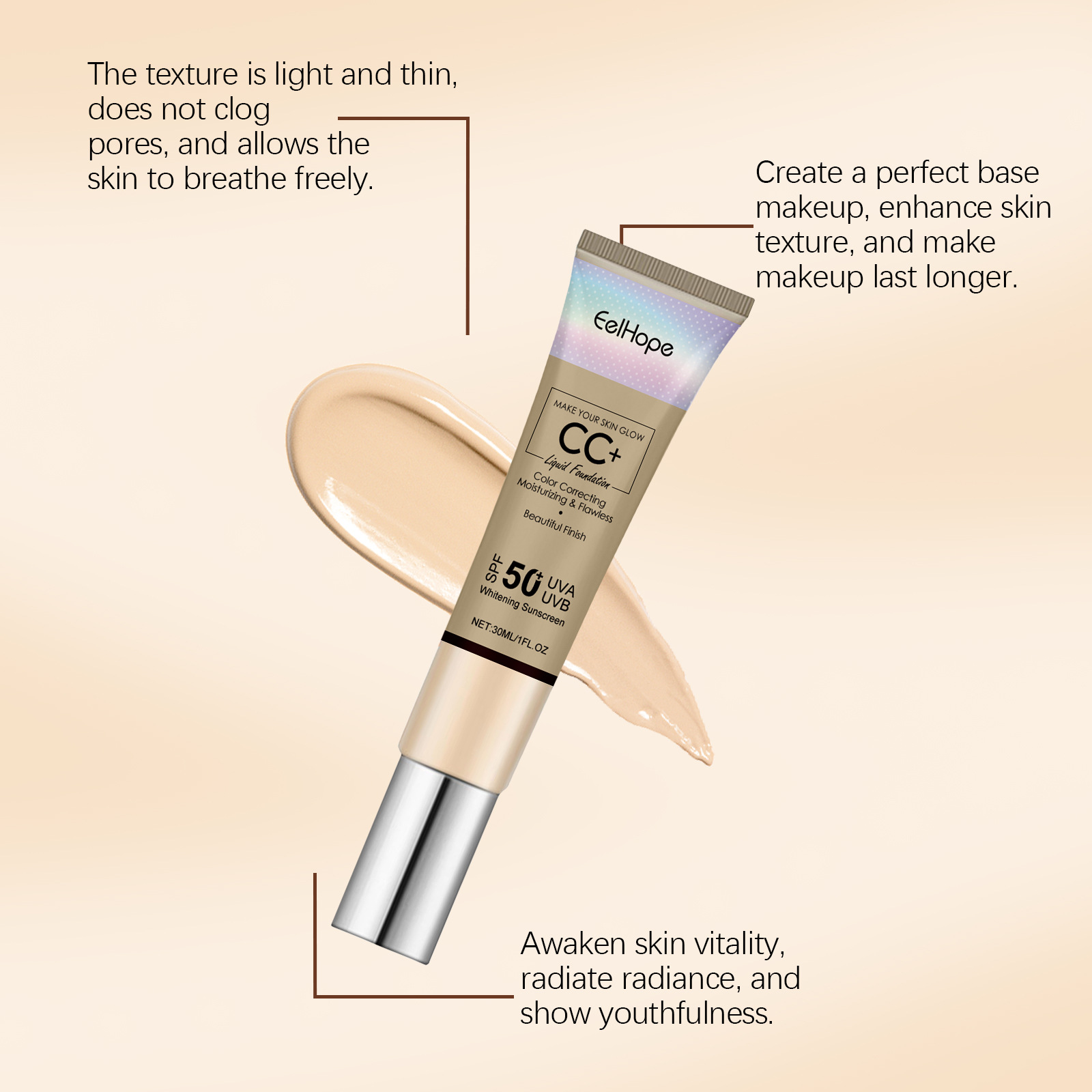 Flawless CC Cream Long Lasting - огляд і ціна Charcoal Whitening Paste