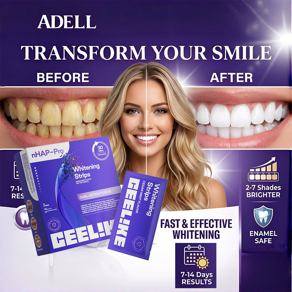 Purple Teeth Whitening Strips  - огляд і ціна Teeth Whitening Strips Permanent