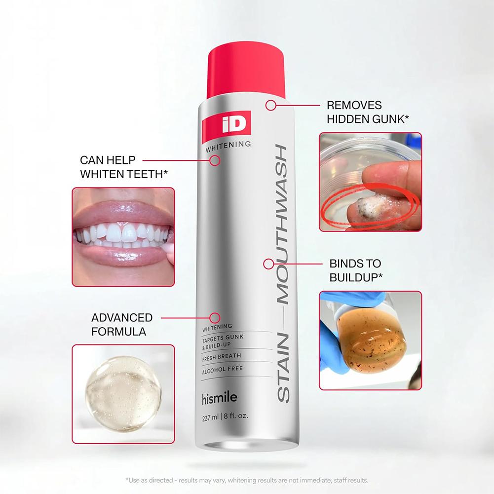 Hismile Daily Oral Care - ID S - огляд і ціна Teeth Whitening Strips Permanent