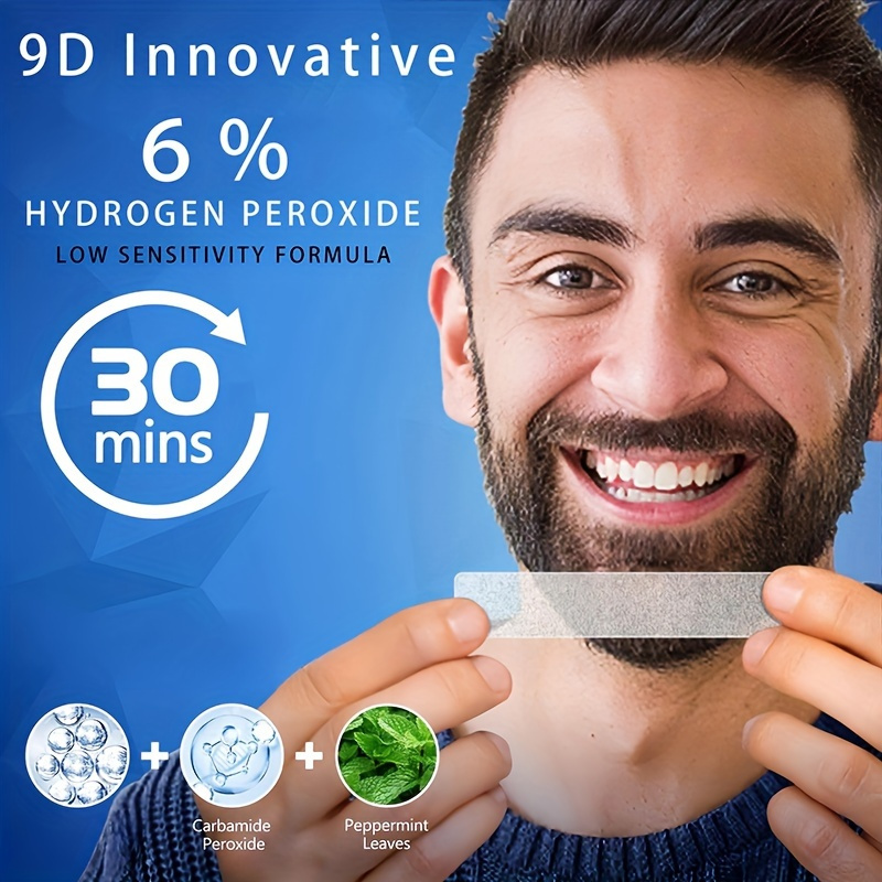 21 Pairs of 9D Aurany White Te - огляд і ціна Teeth Whitening Strips Permanent