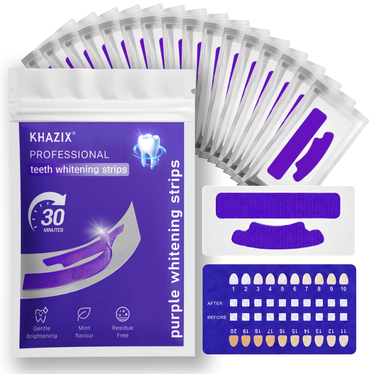 7PCS Teeth Whitening Strips fo - огляд і ціна Teeth Whitening Strips Permanent