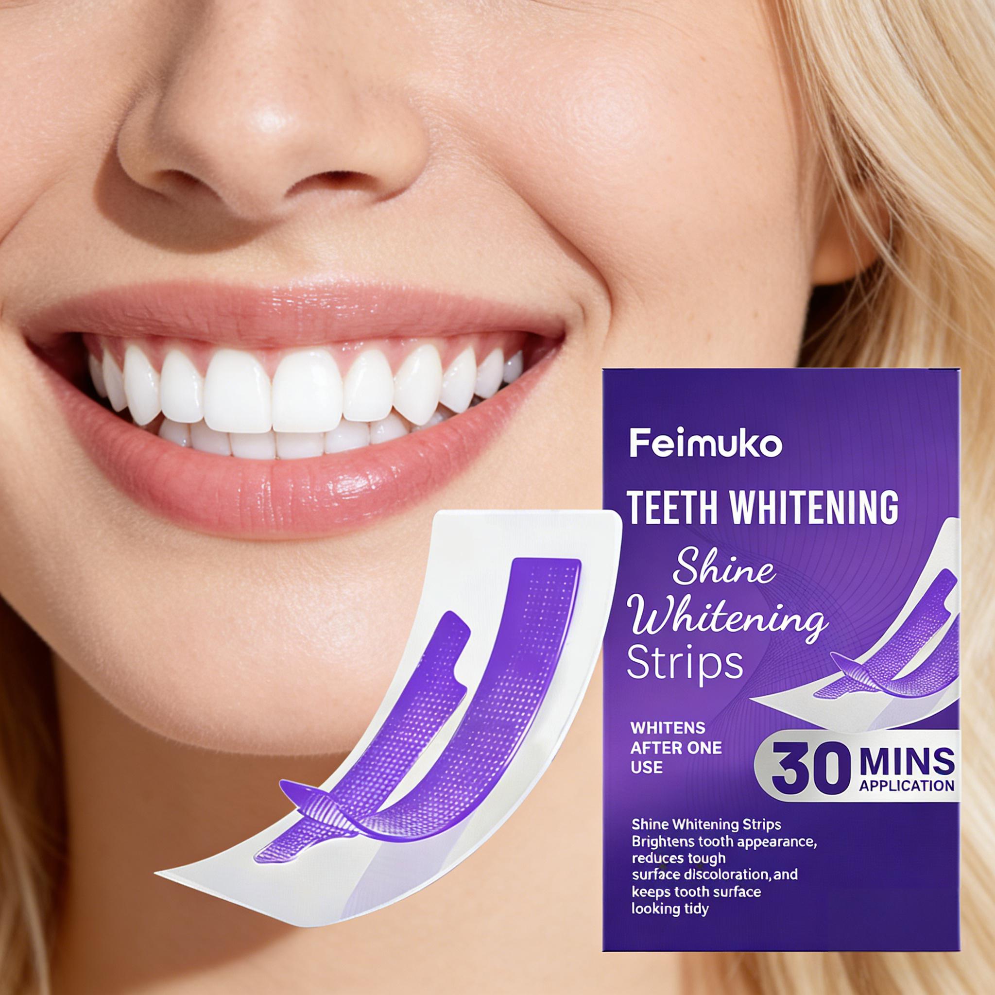 Teeth Whitening Strip Reduce S - огляд і ціна Teeth Whitening Strips Permanent