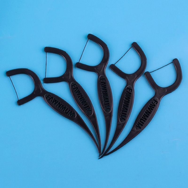50pcs Dental Floss Flosser Pic - огляд і ціна Dental Floss Picks