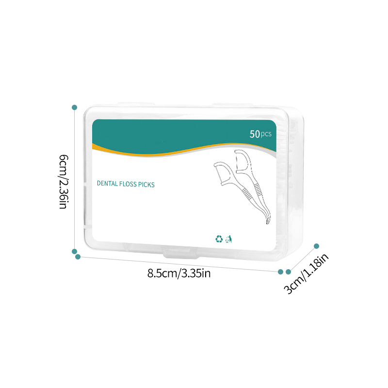 300PCS - Fine and smooth polym - огляд і ціна Dental Floss Picks