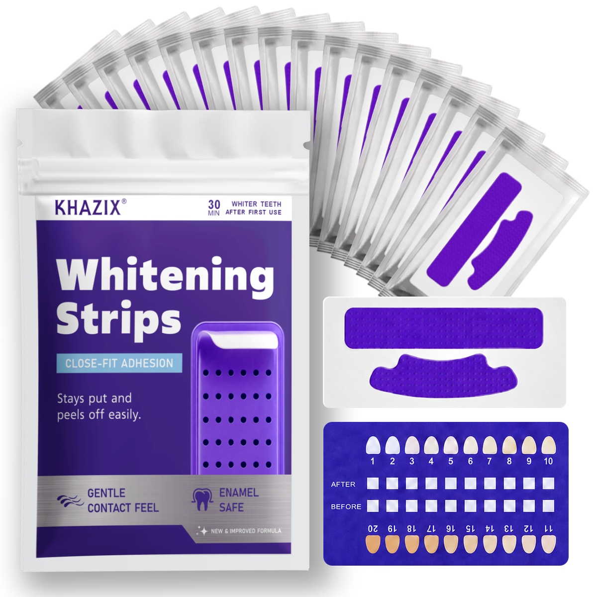 7PCS Teeth Whitening Strips fo - огляд і ціна Teeth Whitening Strips Permanent