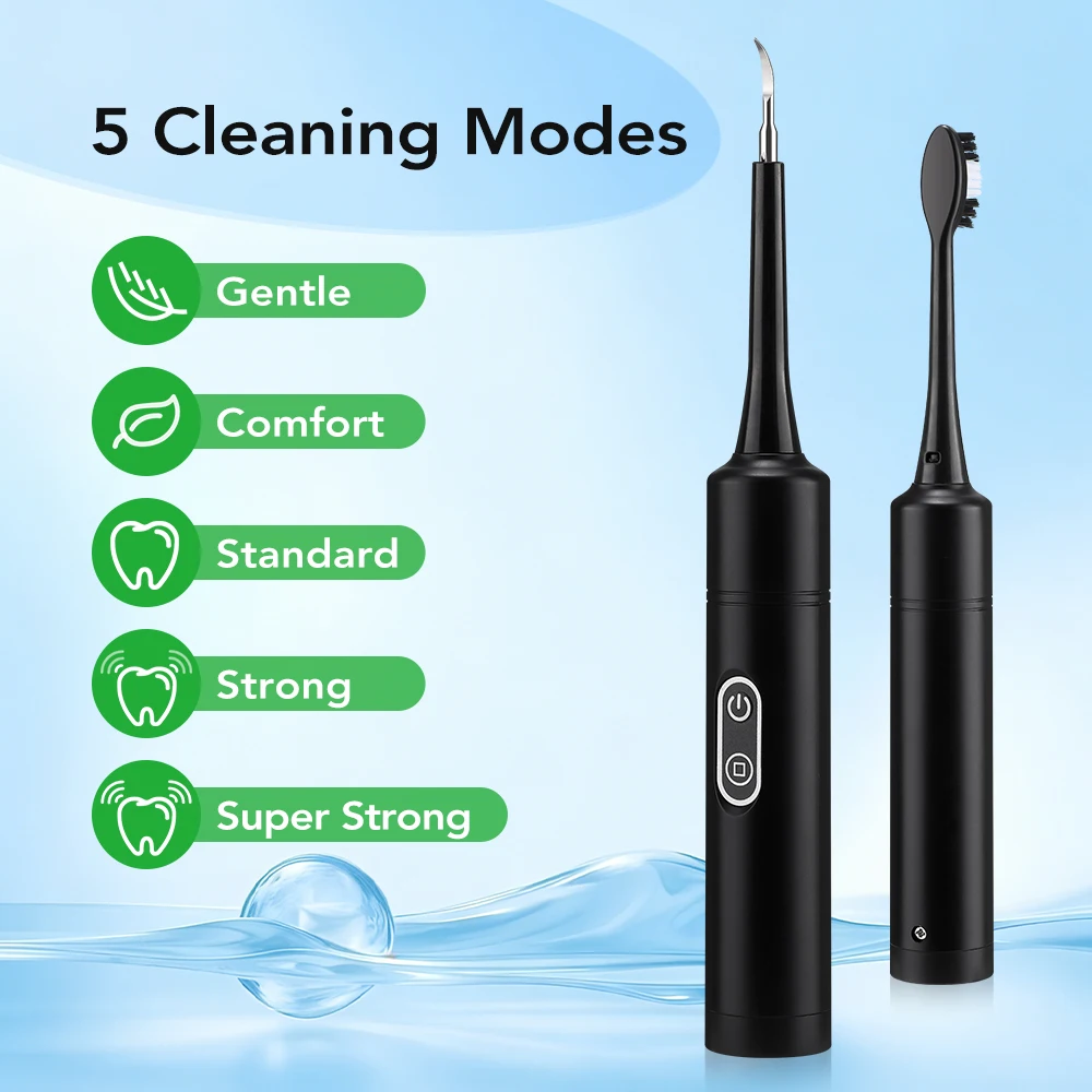 Electric Sonic Vibration Denta - огляд і ціна Teeth Whitening Kit Professional
