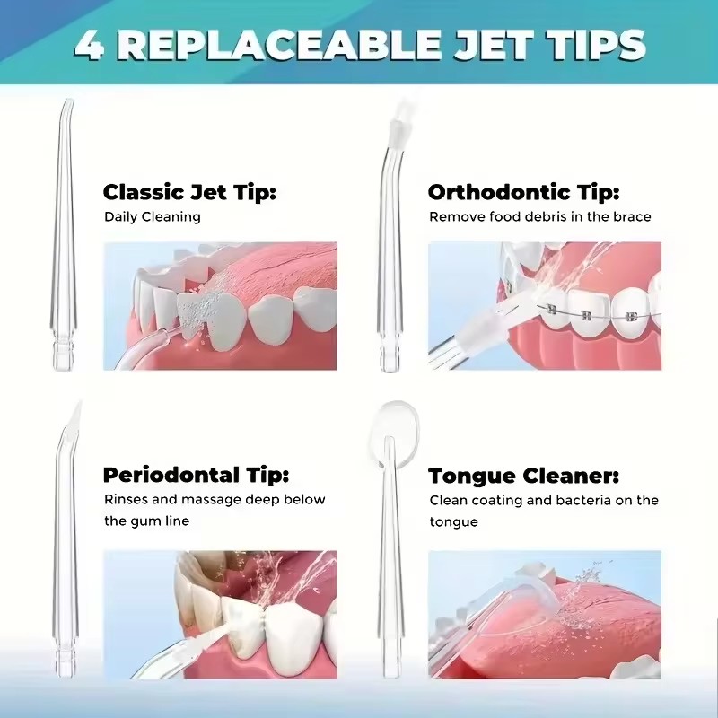 Oral Irrigator Dental Water Je - огляд і ціна Dental Floss Picks