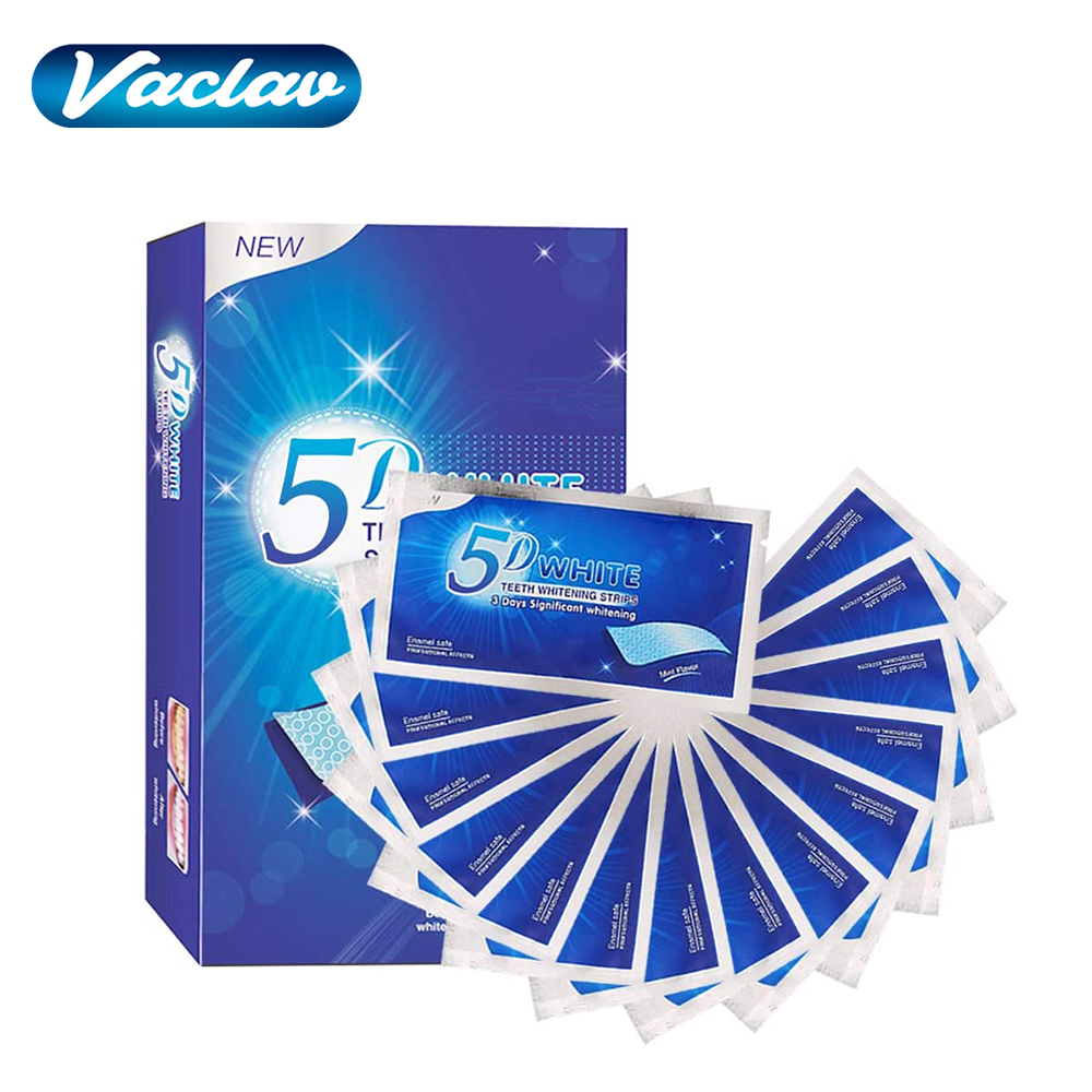 5D White Teeth Whitening Strip - огляд і ціна Teeth Whitening Strips Permanent