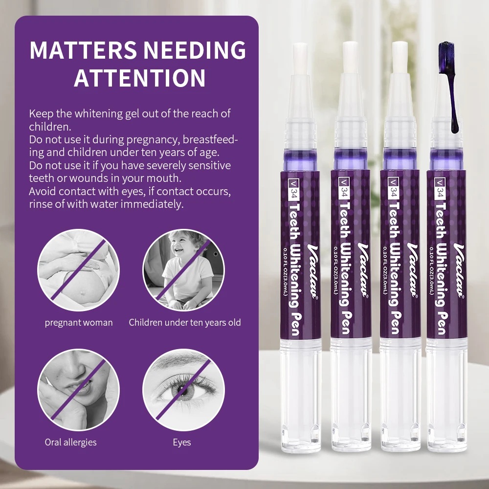 Vaclav V34 Purple Teeth Whiten - огляд і ціна Teeth Whitening Ulta