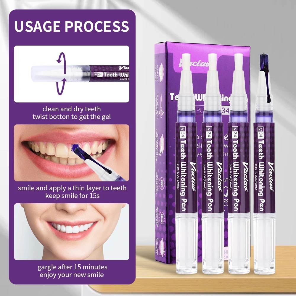Vaclav V34 Purple Teeth Whiten - огляд і ціна Teeth Whitening Ulta