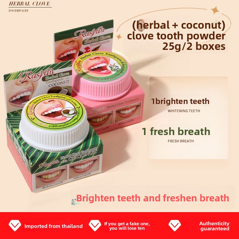 Thai Clove/coconut Tooth Powde - огляд і ціна Teeth Whitening Ulta